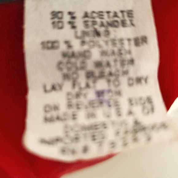 Alex Evenings Women's Red Sparkle Gown (AF02) - Picture 8 of 10